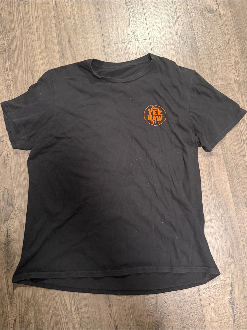 Logo Black Men's T-Shirt